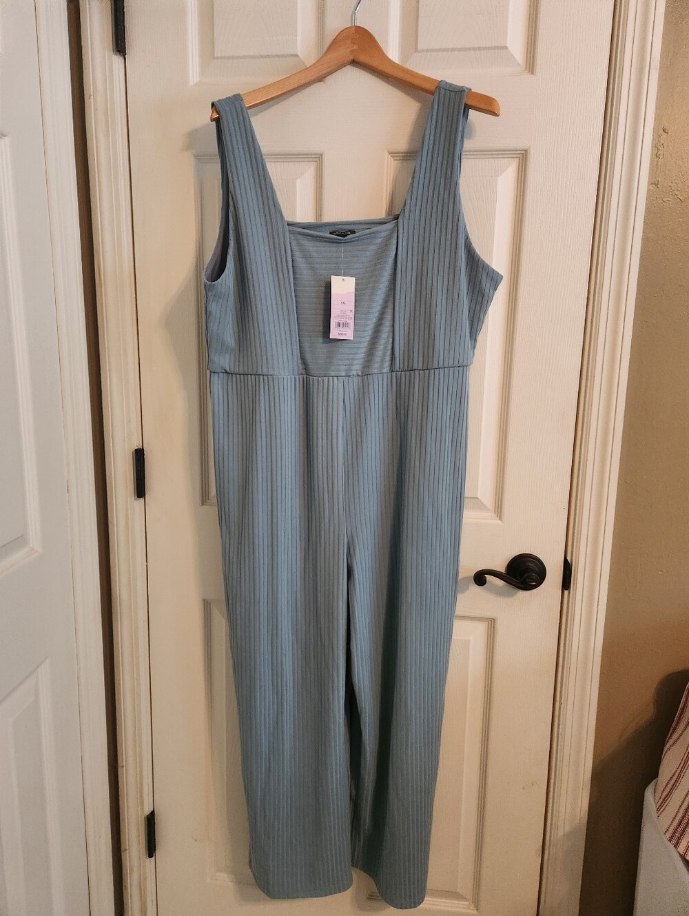 wild fable Soft Ribbed Light Blue Jumpsuit. New